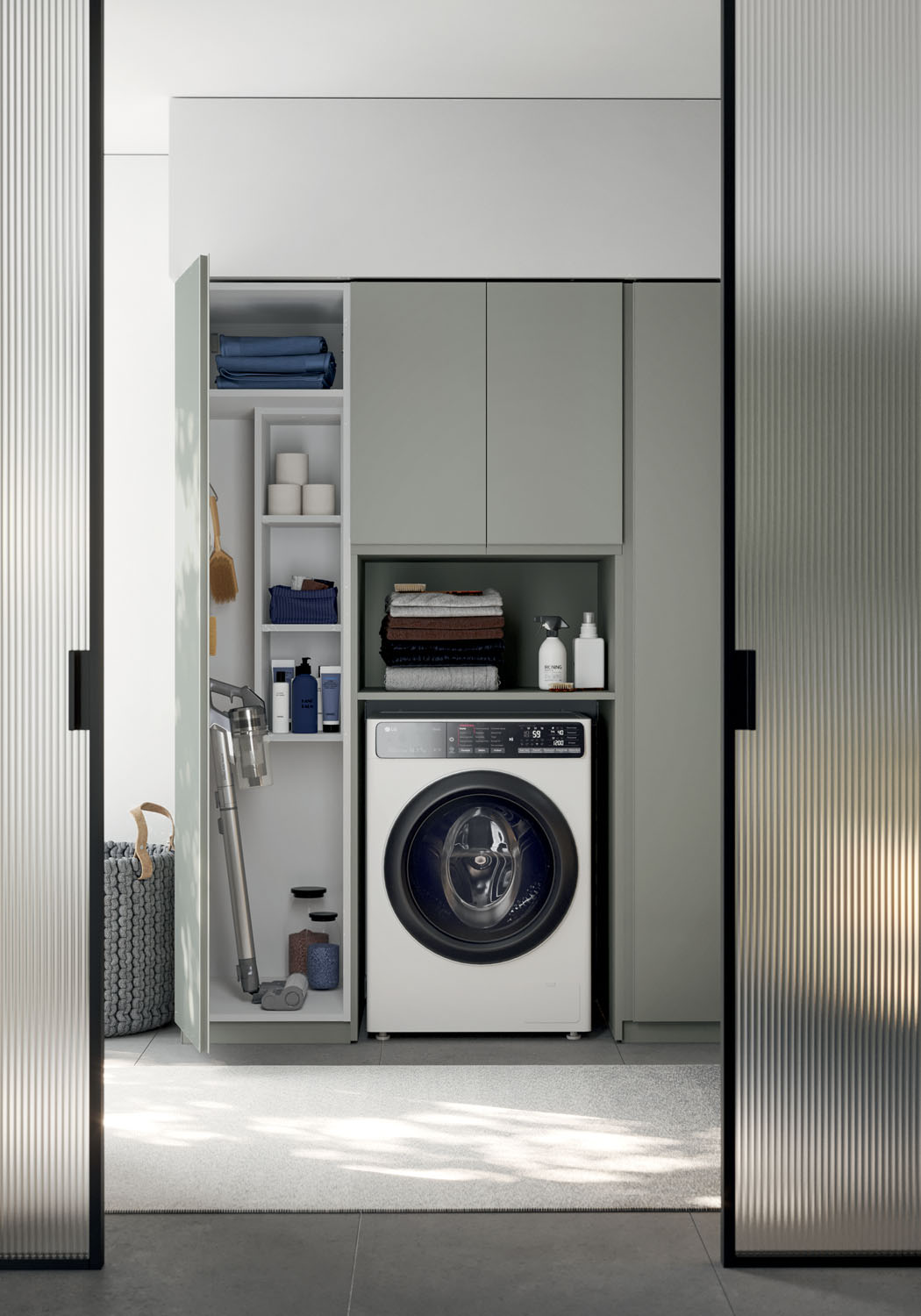 Spazio Time: laundry room furniture solutions - Ideagroup