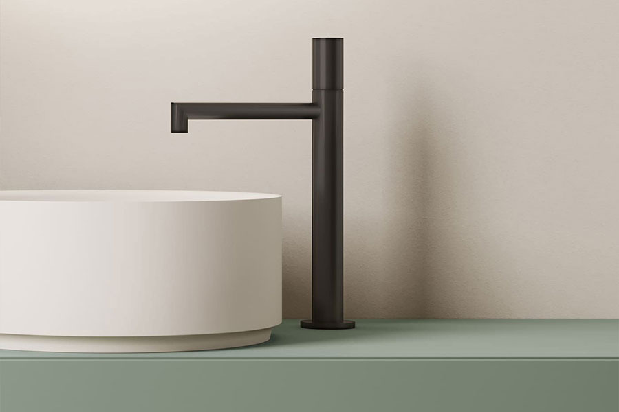 A new countertop washbasin designed for compact spaces